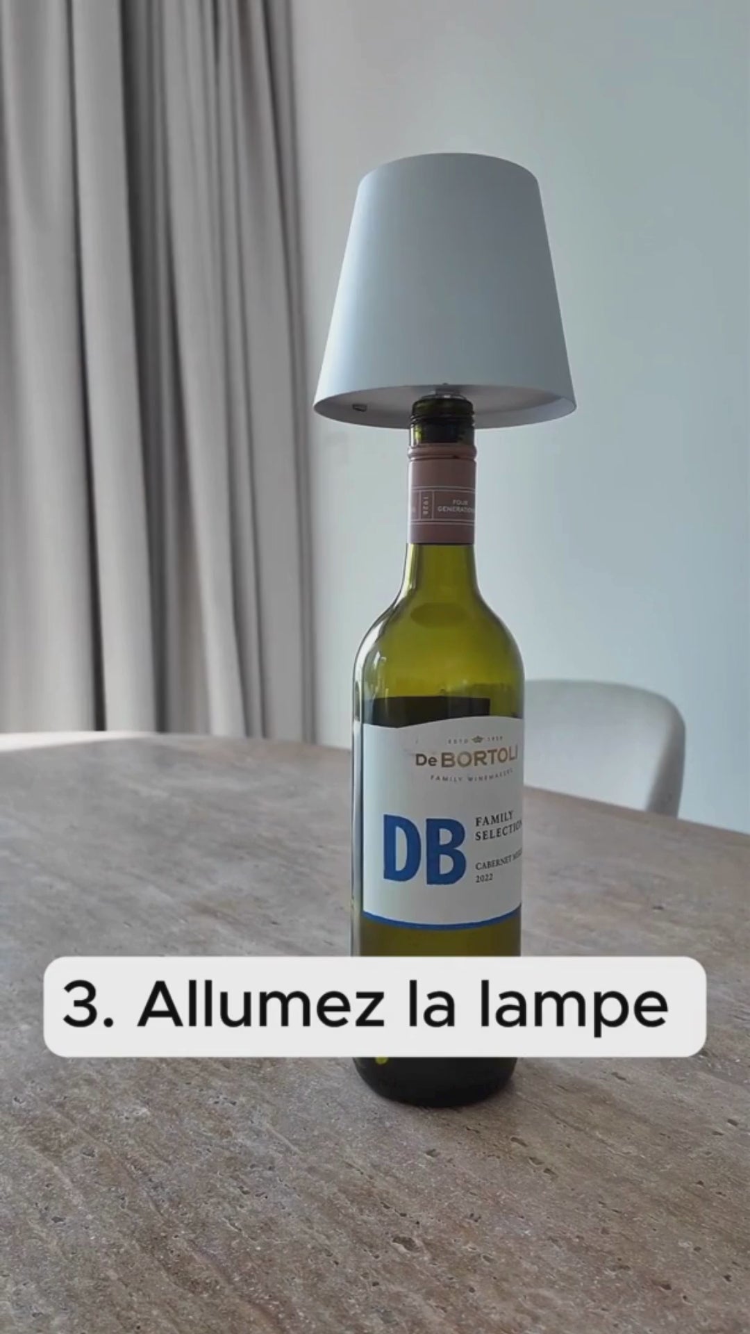 Lampe sans fil innovante video